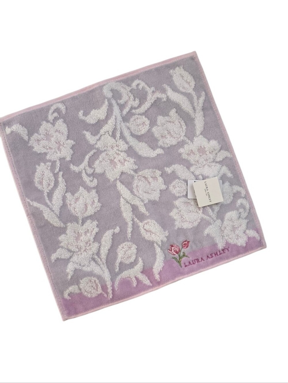 Laura Ashley Japan Floral Mini Towels Washcloths Set of 3 New With Tags - Picture 3 of 12